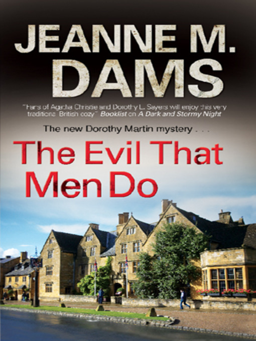 Title details for The Evil that Men Do by Jeanne M. Dams - Available